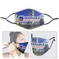 3-Ply Washable & Reusable Custom Mask w/ Ear Loop Adjusters